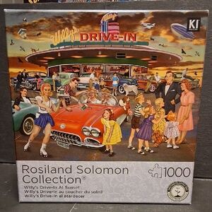 Willy's Drive-In 1000 Puzzle Rosiland Solomon Collection